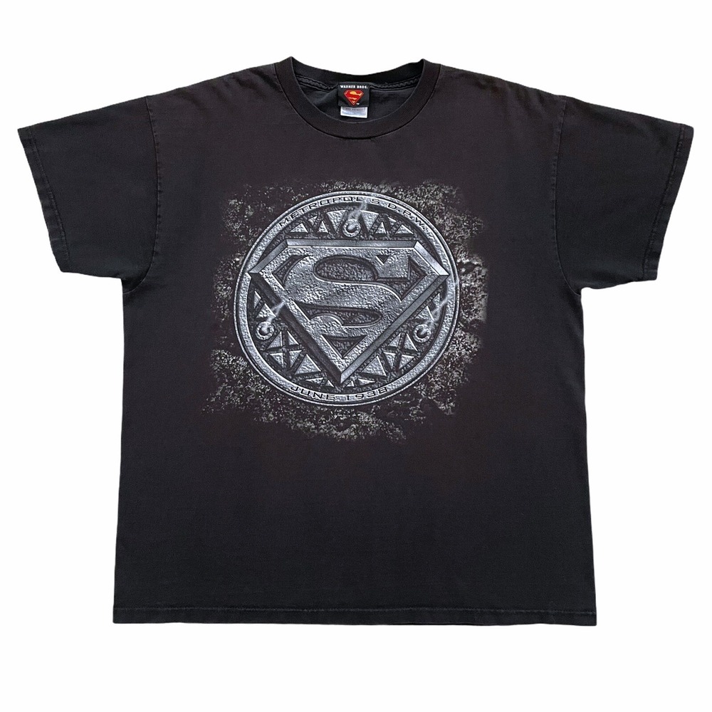Vintage 2000 Superman shirt size Large Warner Bros.
